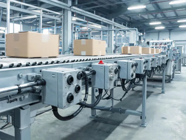 Remote industrial I/O network